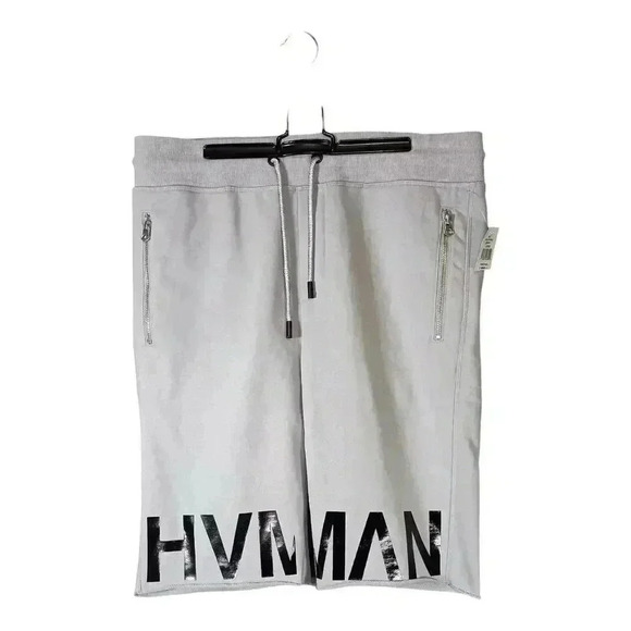 Hvman French Terry Sweatshorts Ghost Gray Men's Large - Picture 1 of 5